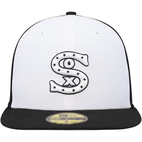 Men's New Era White/Black Chicago White Sox 2023 On-Field Batting Practice - Picture 2 of 6