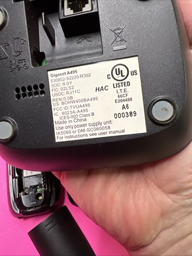 Gigaset Siemens A49H Cordless Phone 3 Set - Picture 14 of 19