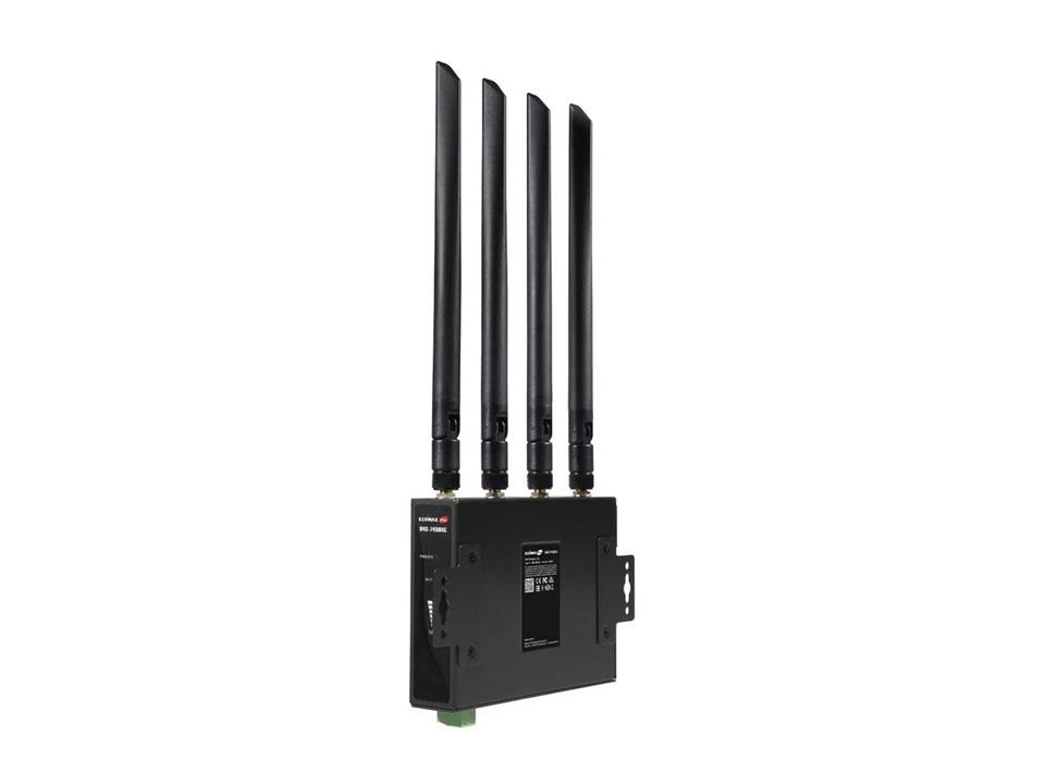 Edimax WL-Router D4G-7459AC Industr. DIN Rail 4G LTE AC1200 Router WLAN 0,1 Gbps - Immagine 2 di 4