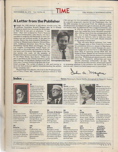 Time Magazine November 26, 1979- Test Of Wills Jimmy Carter Ayatollah Khomeini - Imagen 2 de 2