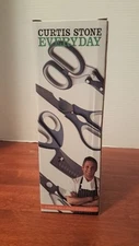 NIB Curtis Stone Every Day Shear Bliss 4 Piece Scissor Set
