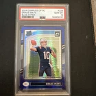 2024 Panini Donruss Optic - Rated Rookie Drake Maye #229 Blue Hyper Prizm (RC)