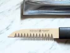 Wusthof Silverpoint 3" Crinkle Cut Decorative Wavy Paring Knife 4206 GardeManger