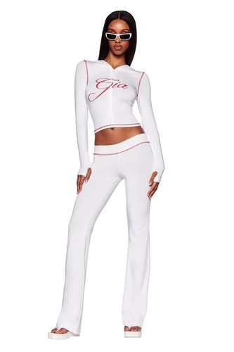i am gia set (red&white) (xs,s,m) - Picture 1 of 2