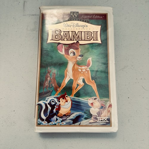 Disney Bambi 55th Anniversary Masterpiece Limited Edition Sealed NEW - 第 1/10 張圖片