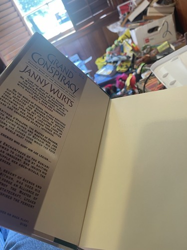 Grand Conspiracy Hardcover Janny Wurts Signed First Edition Third Print - Picture 9 of 16