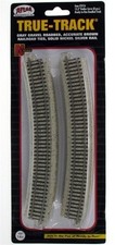 Atlas 2416 N Code 65 15-1/2" Radius 22.5° Curved True-Track (Pack of 8)