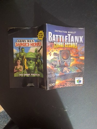 BattleTanx Global Assault (Nintendo 64) CIB  - Picture 8 of 9