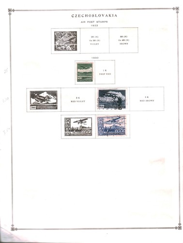 Sammlung, Tschechoslowakei Teil H gemischte Seiten, 1918/1973, Kat 86 $, postfrisch & gebraucht - Bild 11 von 24