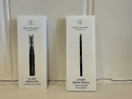 BNWOB RevitaLash Hi Def Brow Pencil Soft Brown 0.14g Brow Gel 2 x 2.5g - Picture 2 of 14