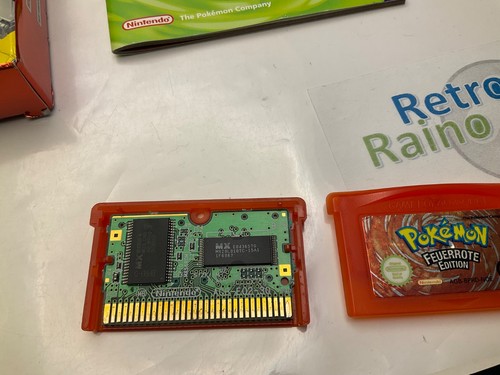 Nintendo GameBoy Advanced GBA Spiel - POKÉMON FEUERROTE Edition - OVP #a PAL - Picture 7 of 17