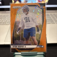2024 Panini Prizm Byron Murphy II Disco Prizm Rookie - Seattle Seahawks