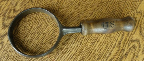 CIVIL WAR ERA ARTILLERY SHELL CANNON BALL SIZING TOOL
