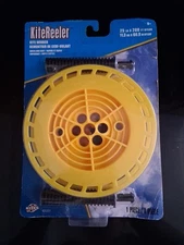 KiteReeler Kite Winder Yellow with 200 feet 25 LB Nylon Line by X Kites NEW!