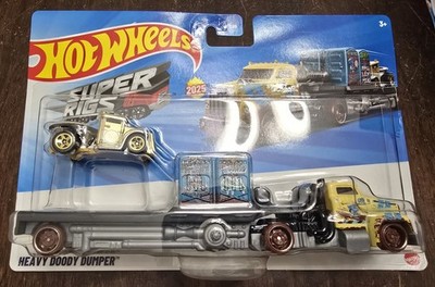Hot Wheels 2025 Super Rigs Heavy Doody Dumper Yellow / Gotta Go