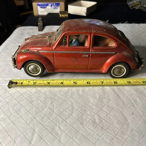 Vintage Bandai? Japan Motorized Tin Volkswagon Beetle Bug Parts