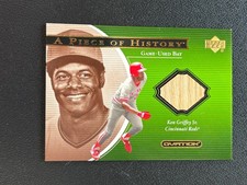 Ken Griffey Sr. 2001 Upper Deck Game Used Bat Relic Cincinnati Reds C95