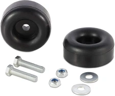 Heavy Duty Anti-Vibration Rubber Foot Pads - 1" x 2.5" Shock Absorbing Feet for