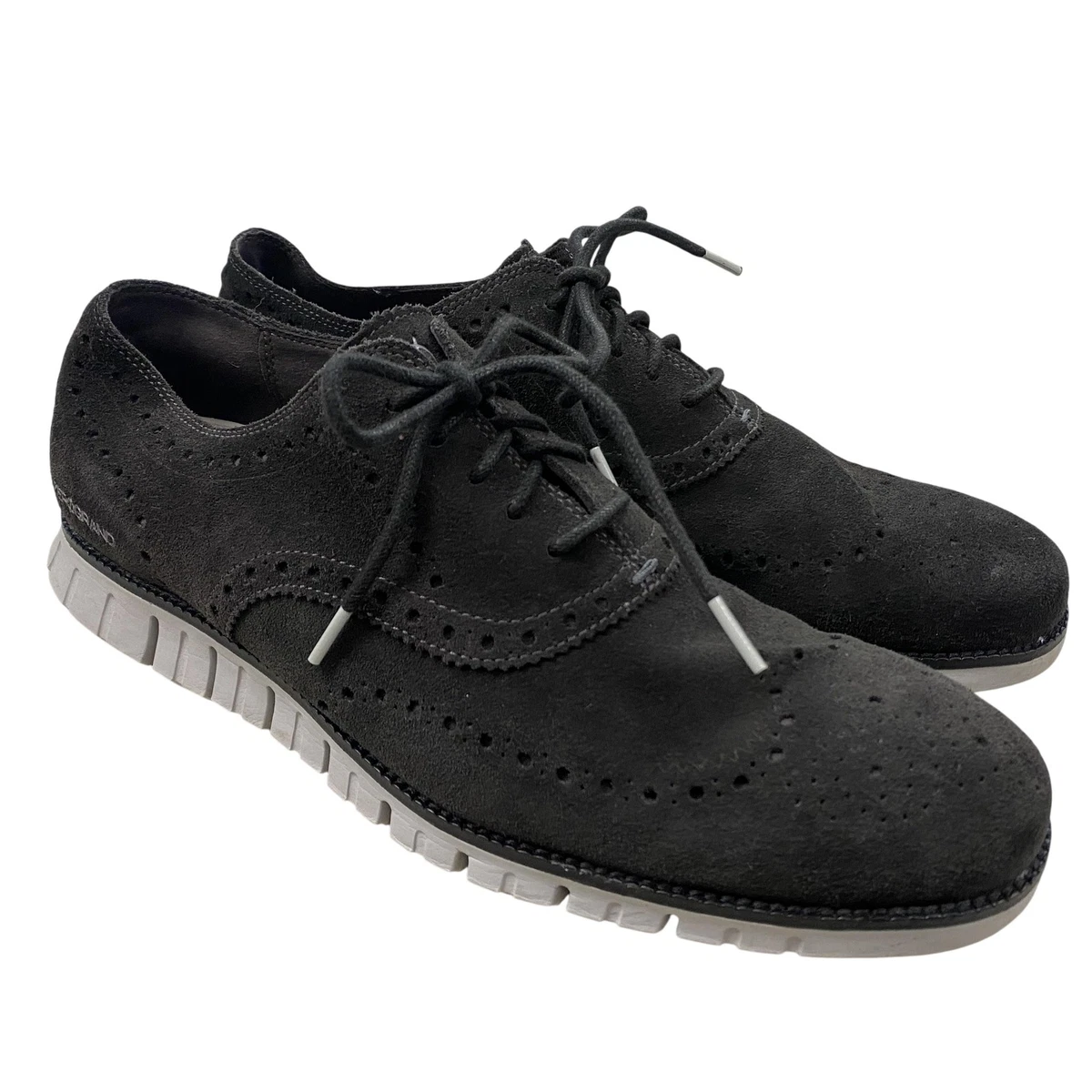 Cole Haan Bergen Suede Moc oxford casual dress shoes size 12⁹ Cole Haan Suede Beige Dress Shoes for Men for sale | eBay main image 2