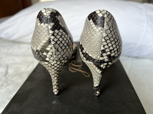 J. Crew Women 65mm Colette Pump In Snake Size 5 1/2 NIB - Picture 3 of 5