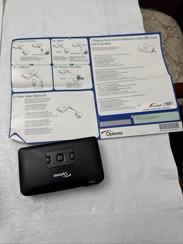 Optoma Pico PK301 Pocket Projector AV USB, WVGA, DLP, HDMI - Picture 14 of 17
