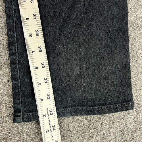Citizens Of Humanity Jeans Mens 36x33 Black Denim Gage Classic Straight USA Made - Picture 11 of 12