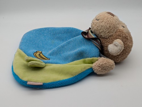 Schmusetuch Schnuffeltuch Sterntaler blau Kuscheltuch BABY Plüsch Äffchen - Bild 5 von 6