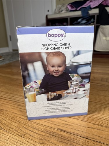 NEW Boppy Shopping Cart & High Chair Cover, 360° Coverage, Vegetables/Carrot - Picture 5 of 5
