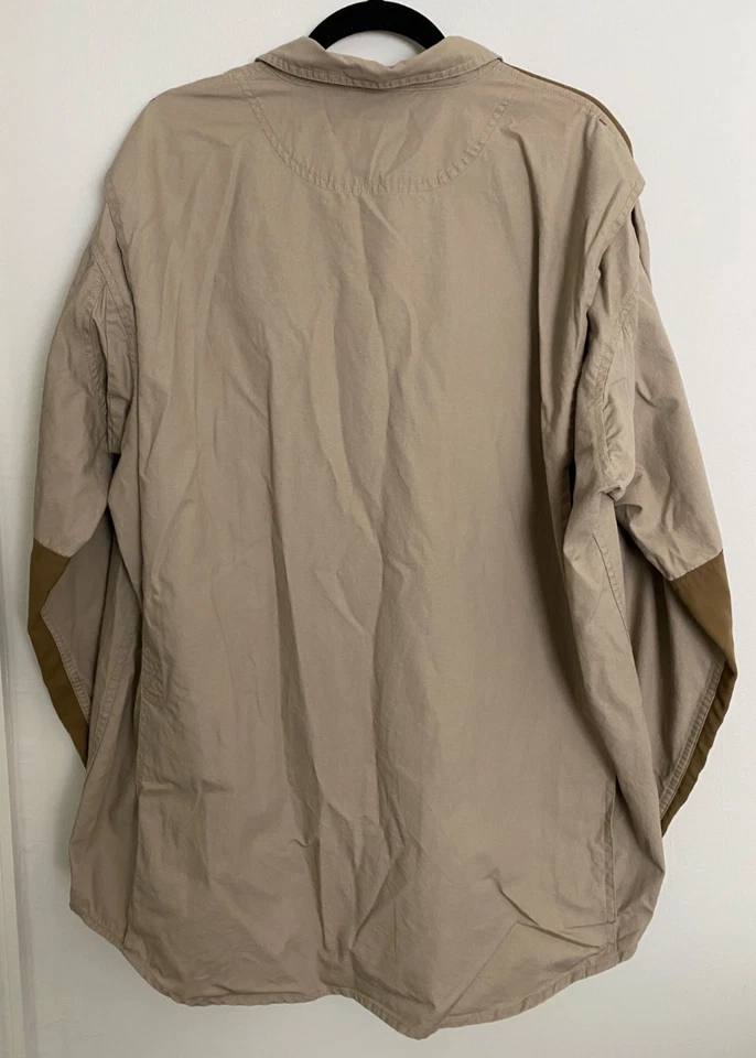 Camisa Beretta marrón tostado carga frontal aves caza al aire libre cabina núcleo para hombre XL Foto 2 de 4