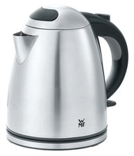 WMF 04.1301.0012 Stelio Wasserkocher, Edelstahl Matt/Schwarz