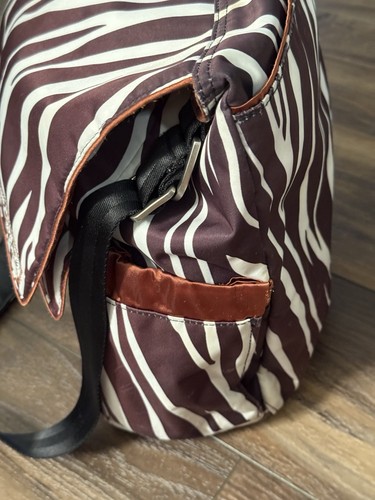 JuJuBe Be Hüft-Wickeltasche verstellbar Umhängetasche Messenger Safari Zebramuster gebraucht, in einwandfreiem Zustand - Bild 5 von 8