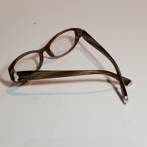 Monturas de gafas Ralph Lauren cuerno marrón rodeo occidental vaquero RL 6108 5554 ITAL - Imagen 15 de 16