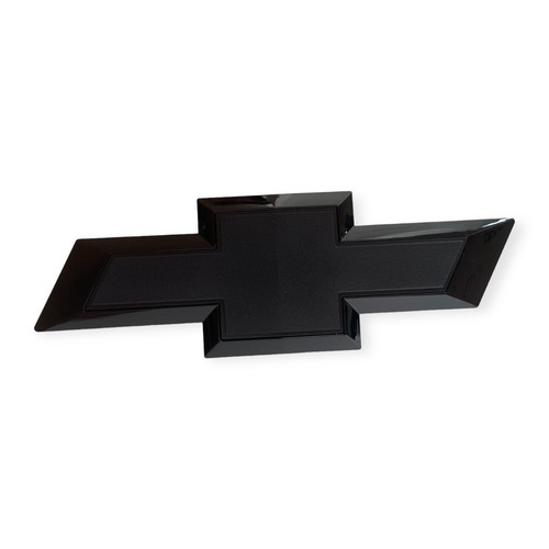 Front Grille Emblem Black for Silverado 2015-2019 - Picture 3 of 7