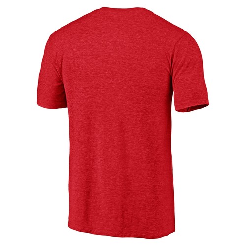Hombre Heather Red Los Angeles Angels Hometown Collection Always Halos Tri-Blend - Imagen 3 de 3