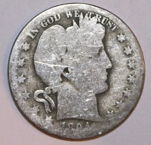1894-S Barber Half Dollar - About Good - #9714D
