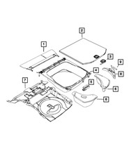Genuine Mopar Latch Release Handle 6BF25HL1AB