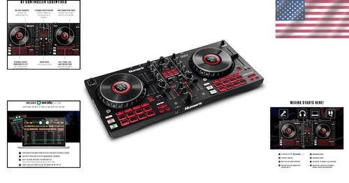 Professional DJ Controller with 6-Inch Touch Jog Wheels & FX Control for Serato - Picture 2 of 10