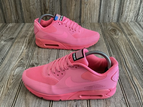 NIKE AIR MAX 90 HYPERFUSE USA Independence Womens Pink 613841-666 Size 8.5 - Picture 4 of 15