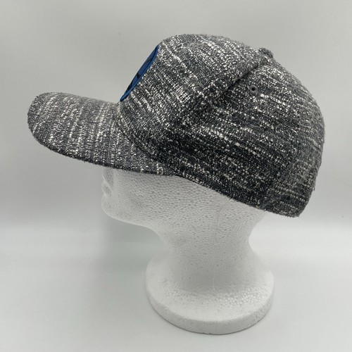 Rare Golden State Warriors Snapback Hat Cap Mitchell Ness Gray Textured - Picture 2 of 11