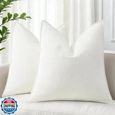 decorUhome Christmas Couch Throw Pillow Covers 20x20 Set of 2, Decorative Sof