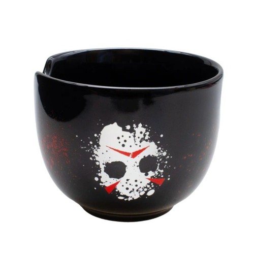 Freitag der 13. Ramen Nudelschale & Essstäbchen Set Jason Voorhees Horror Geschenk - Bild 4 von 8