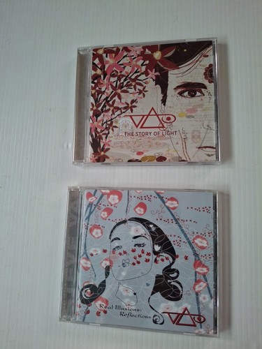 Lot of 2 CDs- Steve Vai " Story Of Life" & "Real Illusions:Reflections" Like New