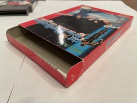 Fist of the North Star Nintendo NES with Box and Cartridge Slip Cover