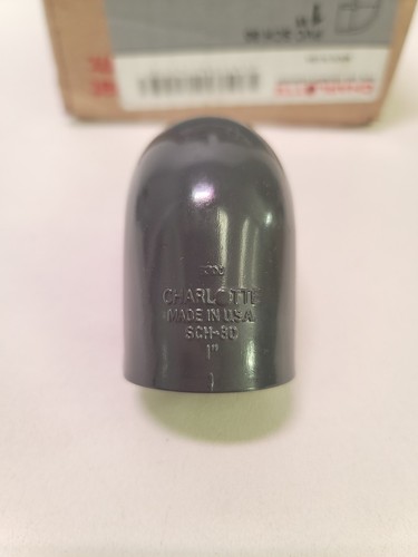 Charlotte 1" PVC SCH 80, 90 Degree Elbow - Box of 10 - Picture 2 of 5