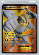 Pocket Scout - Machamp EX 90/98 2015 Pokemon Ancient Origins Ultra Rare Full Art Holo Card MP
