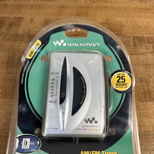 Sony Walkman WM-FX195 AM/FM Stereo Cassette Player Mega Bass - Read Description! - Picture 3 of 22