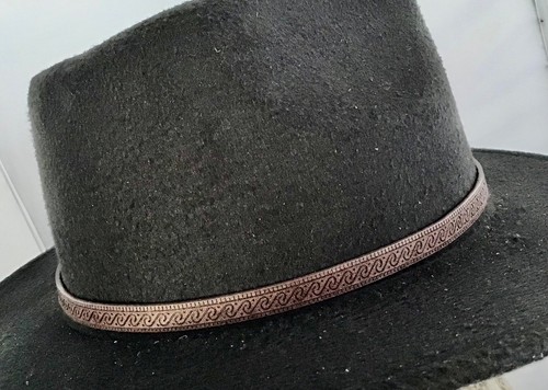 Classic leather hatband  Adjustable  Australian made Hat Extra Stetson style - Picture 7 of 7