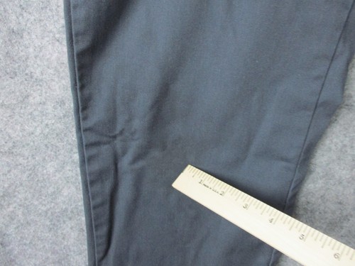 Pantalones de cintura elásticos Aramark para hombre 32x30 gris ropa de trabajo informales cómodos - Imagen 8 de 20