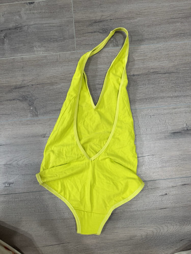 American Apparel Neon Yellow Top XS - Picture 2 of 2