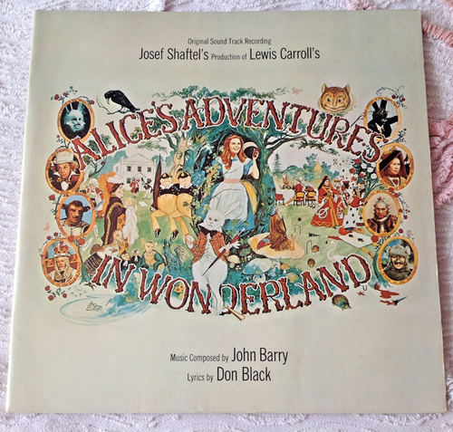 Alices Abenteuer im Wunderland 1972 JOHN BARRY / SHAFTEL UK LP G/Faltvinyl